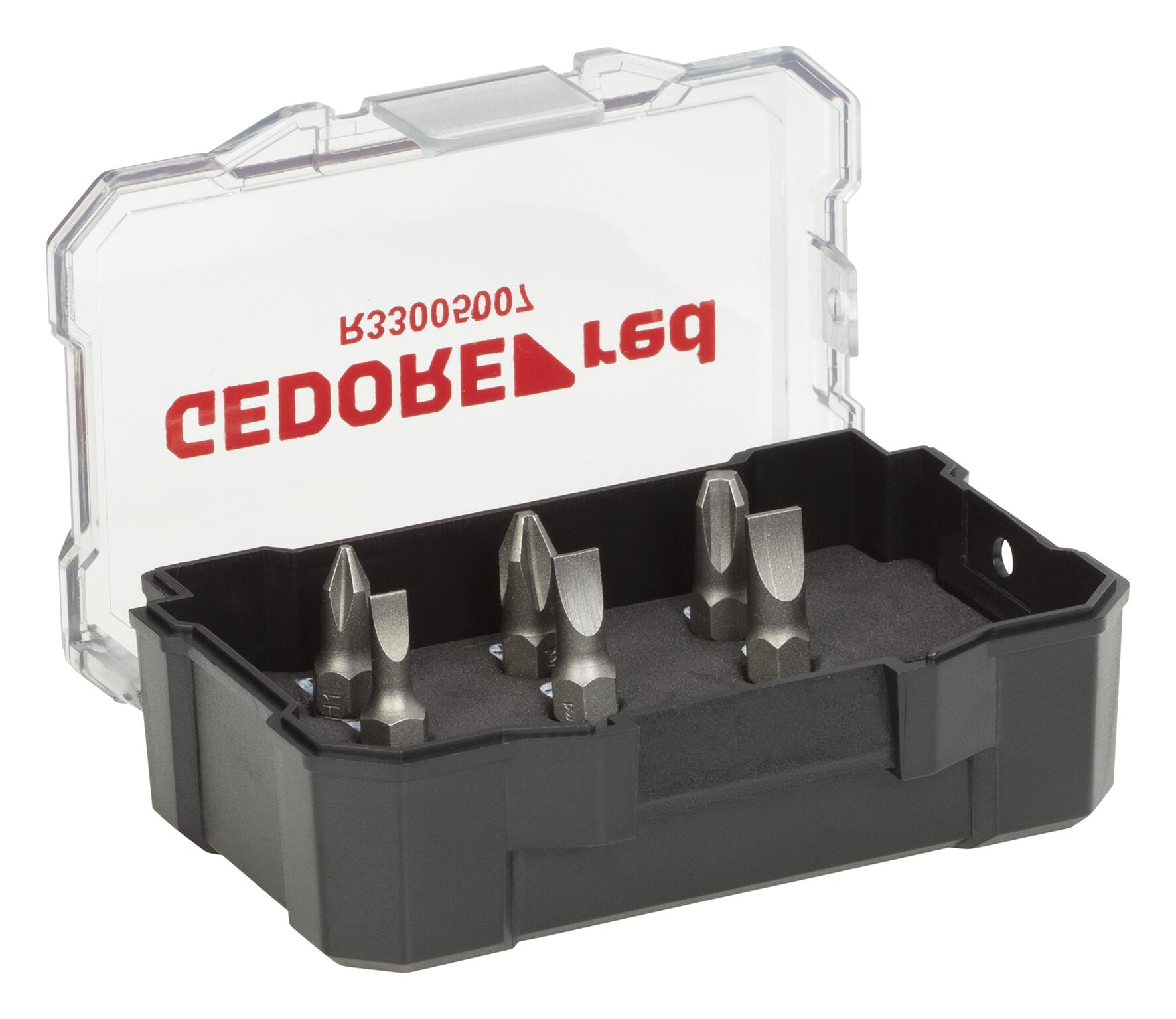 Bit box 1/4 PH+SL+bit holder magn. 7pcs