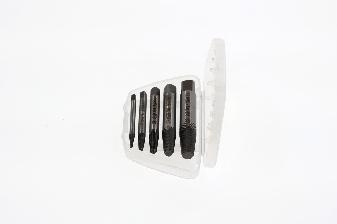 Bolt extractor set 5 pieces