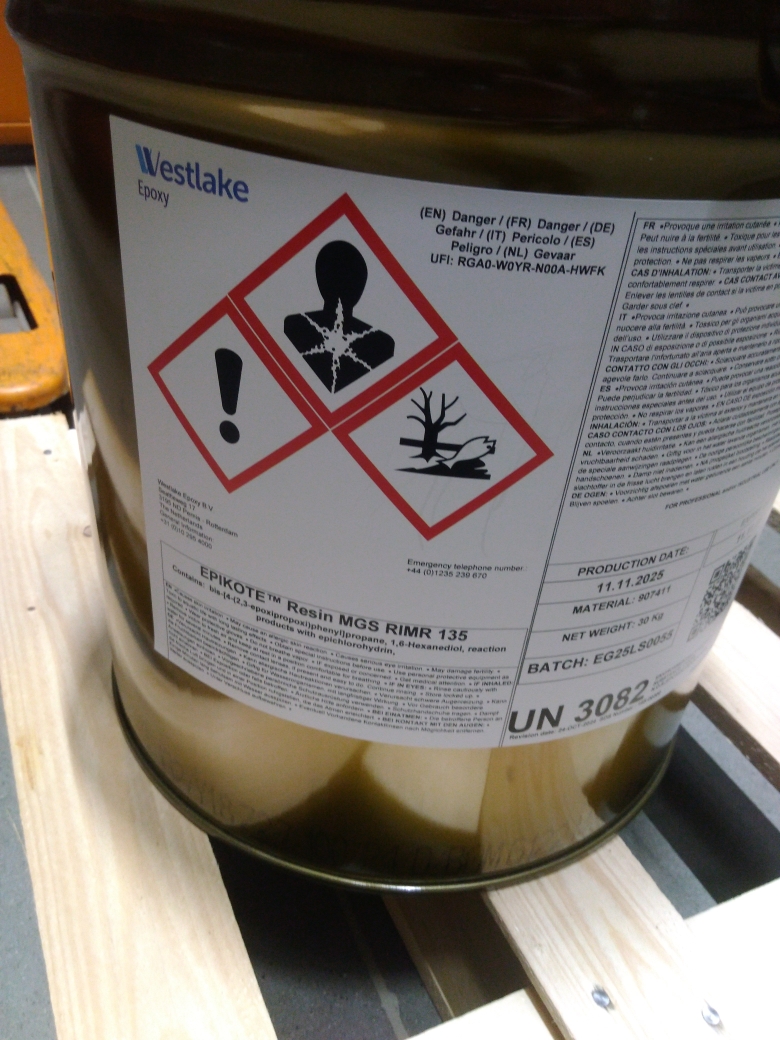 EPIKOTE Resin MGSRIMR135 Hobbock 30KG