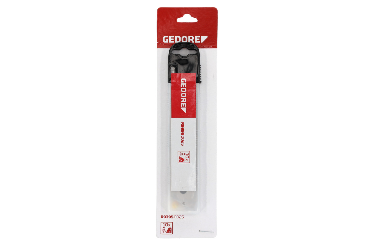Spare break-off blades w.25mm 10pcs