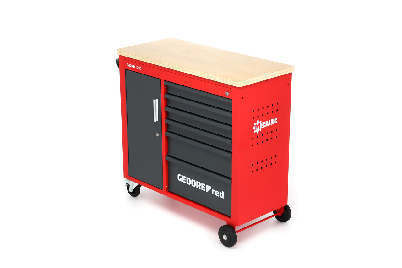 Tool trolley MECHANIC+ 6draw 988x431x935 Tool trolley MECHANIC+ 6draw 988x431x935