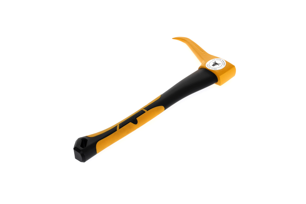 Hand hookeroon with plastic handle