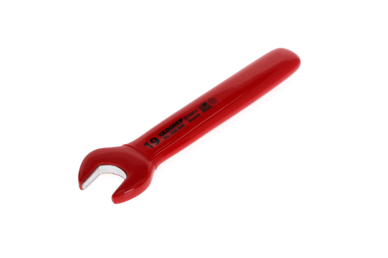 VDE Single ended open spanner