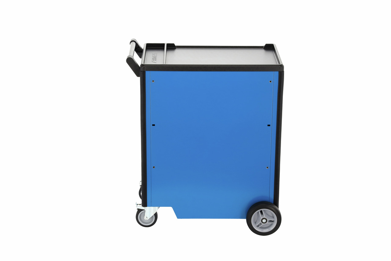 Tool trolley with 9 drawers