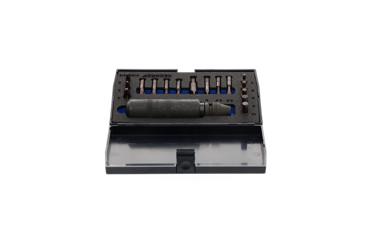 Hand-operated impact driver set 1/2", 18 pcs Hand-operated impact driver set 1/2", 18 pcs