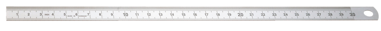 Steel folding rule 300 mm