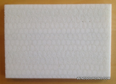 Airex T92.100 panels '1/1' 006,0 mm, approx. 2440mm x 1220mm x 006,0mm pre-cut panels, quartered into: 1220 x 610 mm Qty.(52)