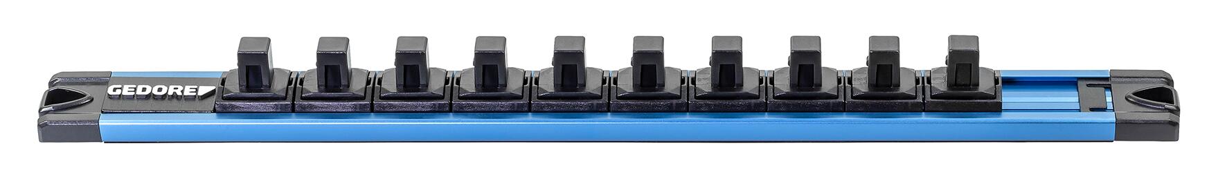 Magnetic tool holding rail 3/8"