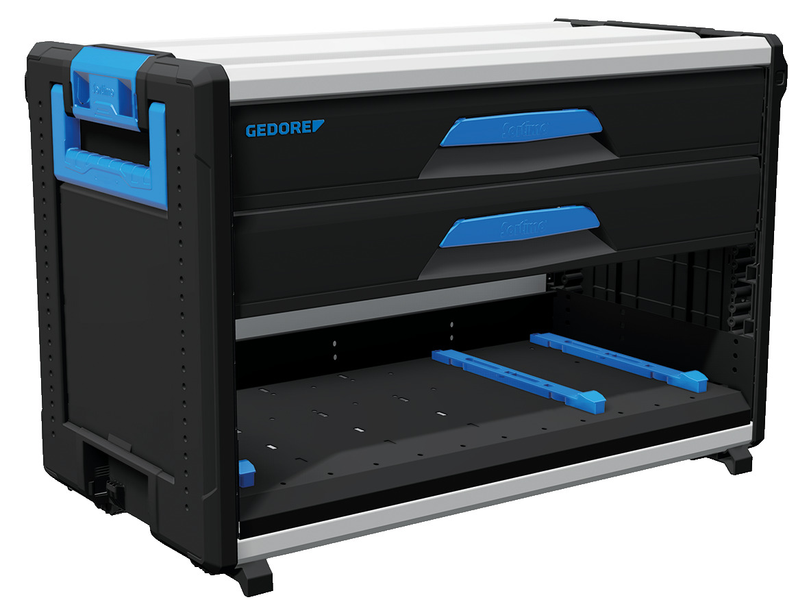 WorkMo W3, 2 drawers H6, compartment for L-/S-BOXX WorkMo W3, 2 drawers H6, compartment for L-/S-BOXX