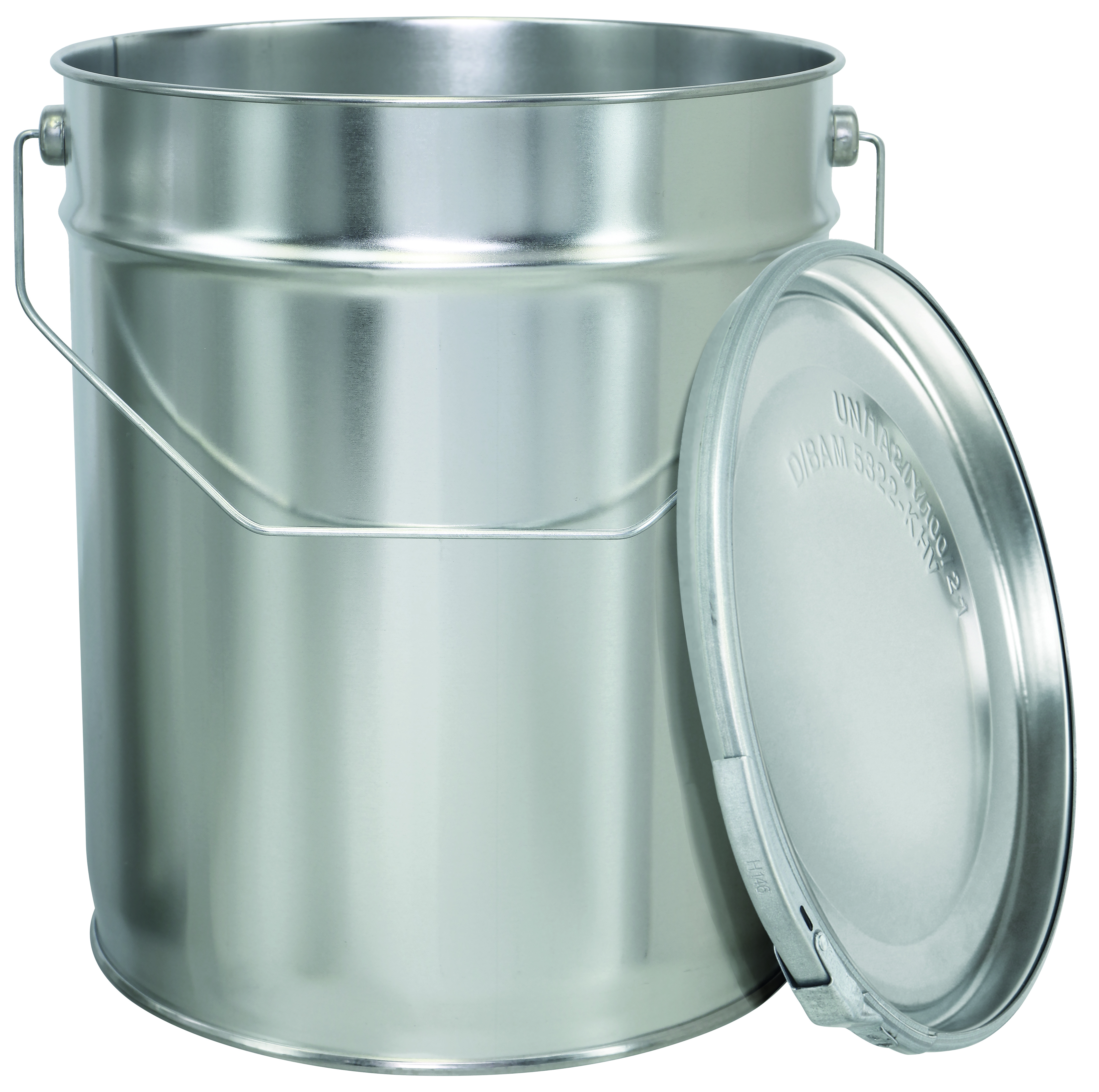 Metal bucket 230/217x281 mm bucket bb UN 10.0 l