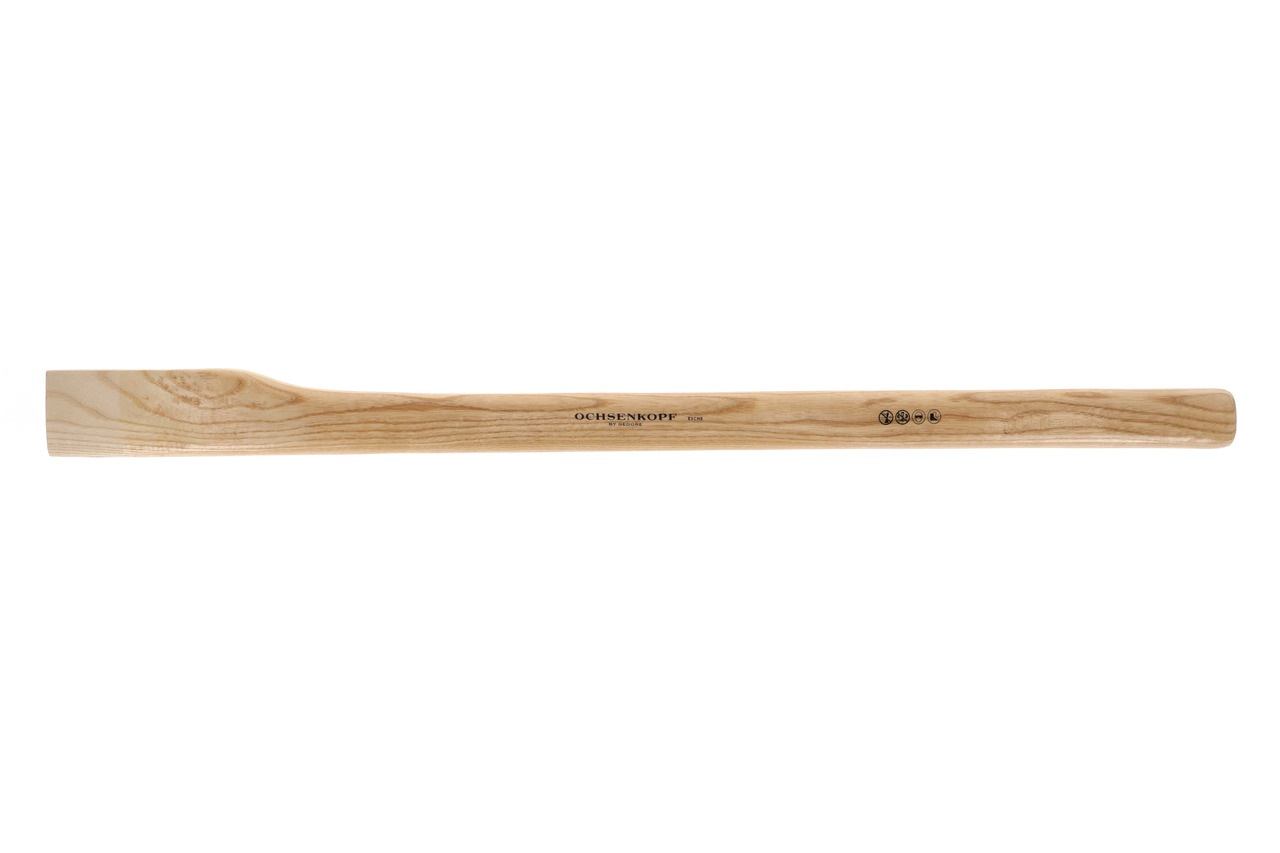 Spare handle, ash, straight, 800 mm