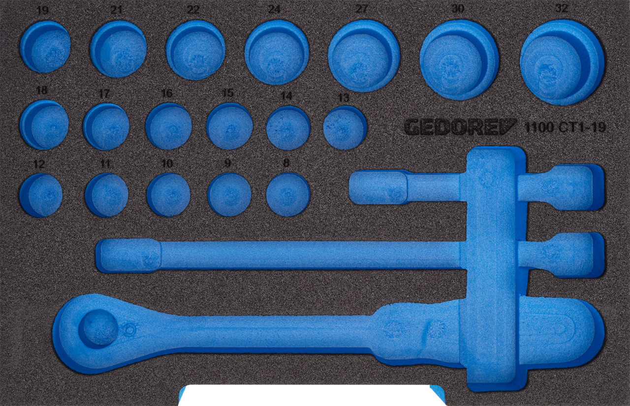 Foam insert 1/2 L-BOXX 136 empty