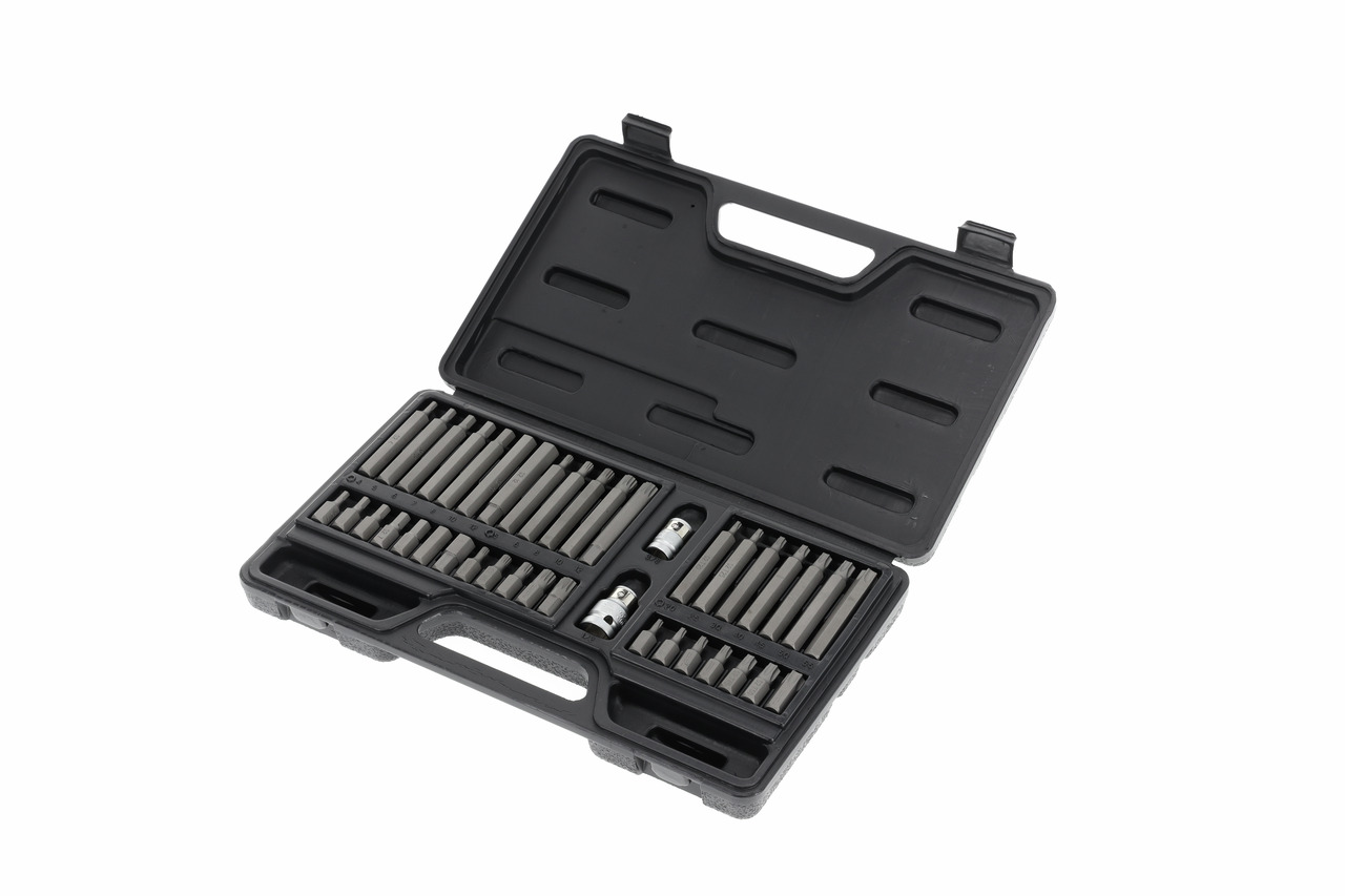 Bit set 10mm TX+XZN+hex. 40pcs