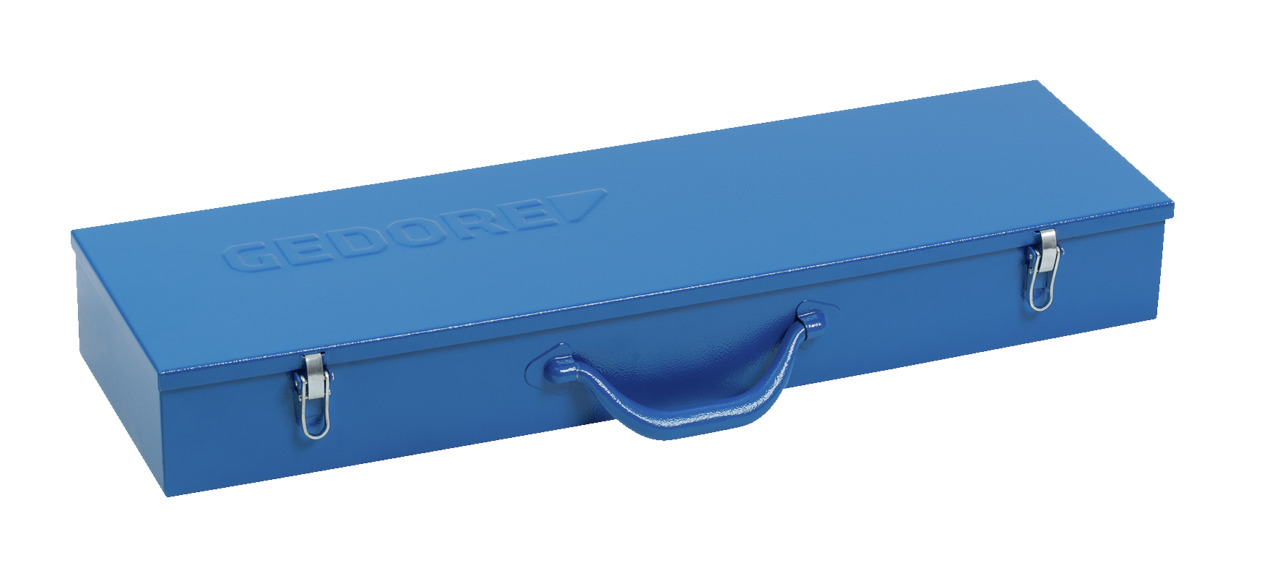 Sheet metal case empty with insert E-F-EKL