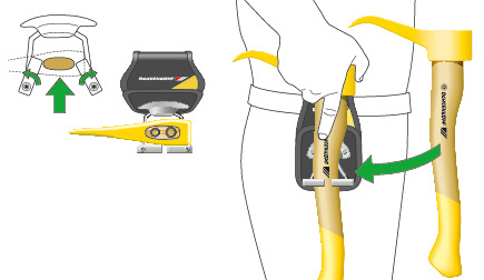 Holder for hookeroon