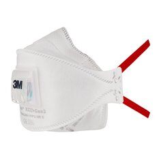 3M Aura Particulate Respirator, FFP2, Unvalved, 9320+Gen3-SP