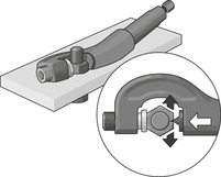 Nut splitter, hydraulic