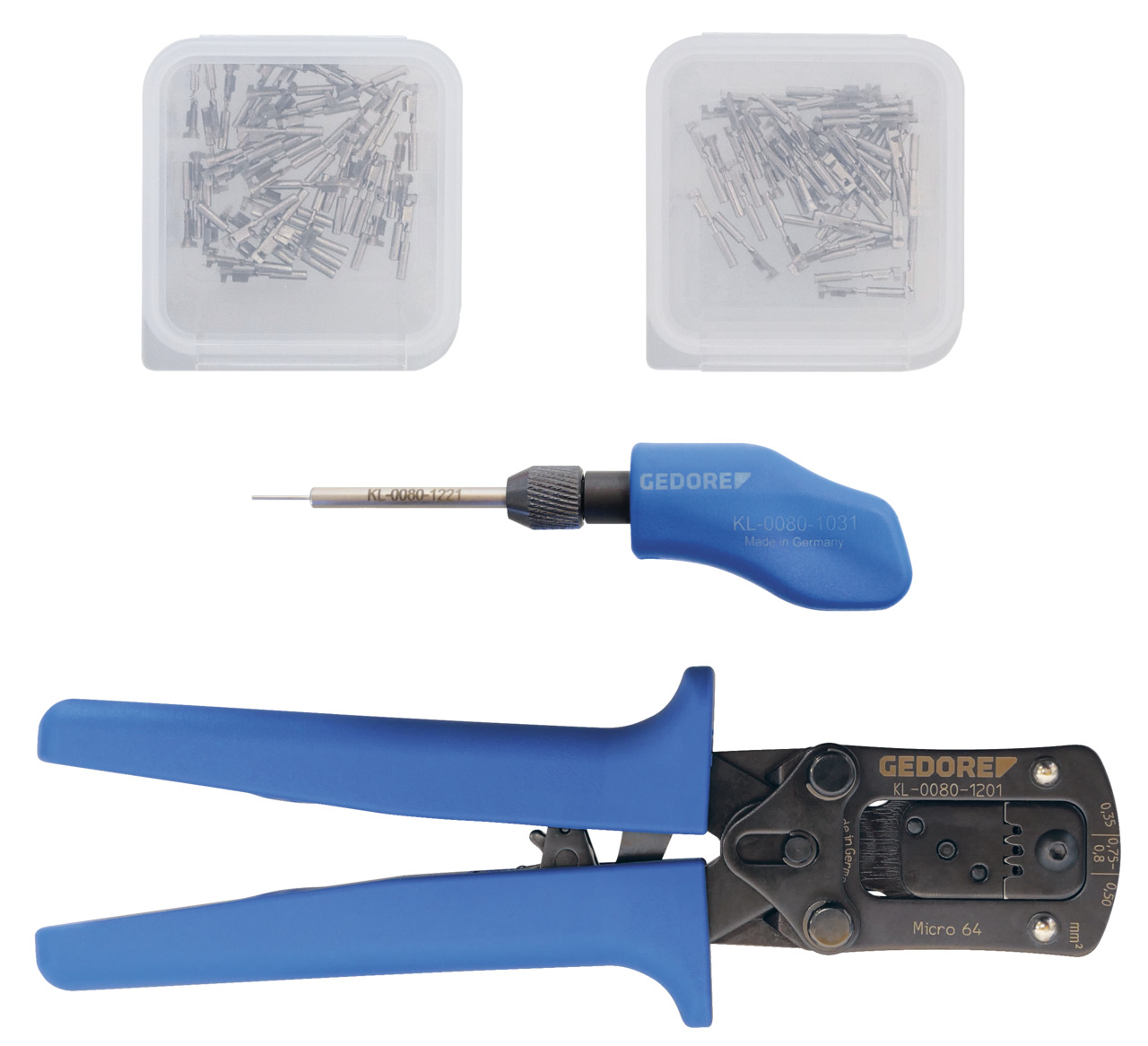 Crimping tool set StreetScooter