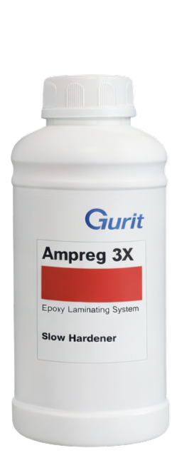 AMPREG3X HARD SLOW, hardener slow, Set 10 x 0,96 KG