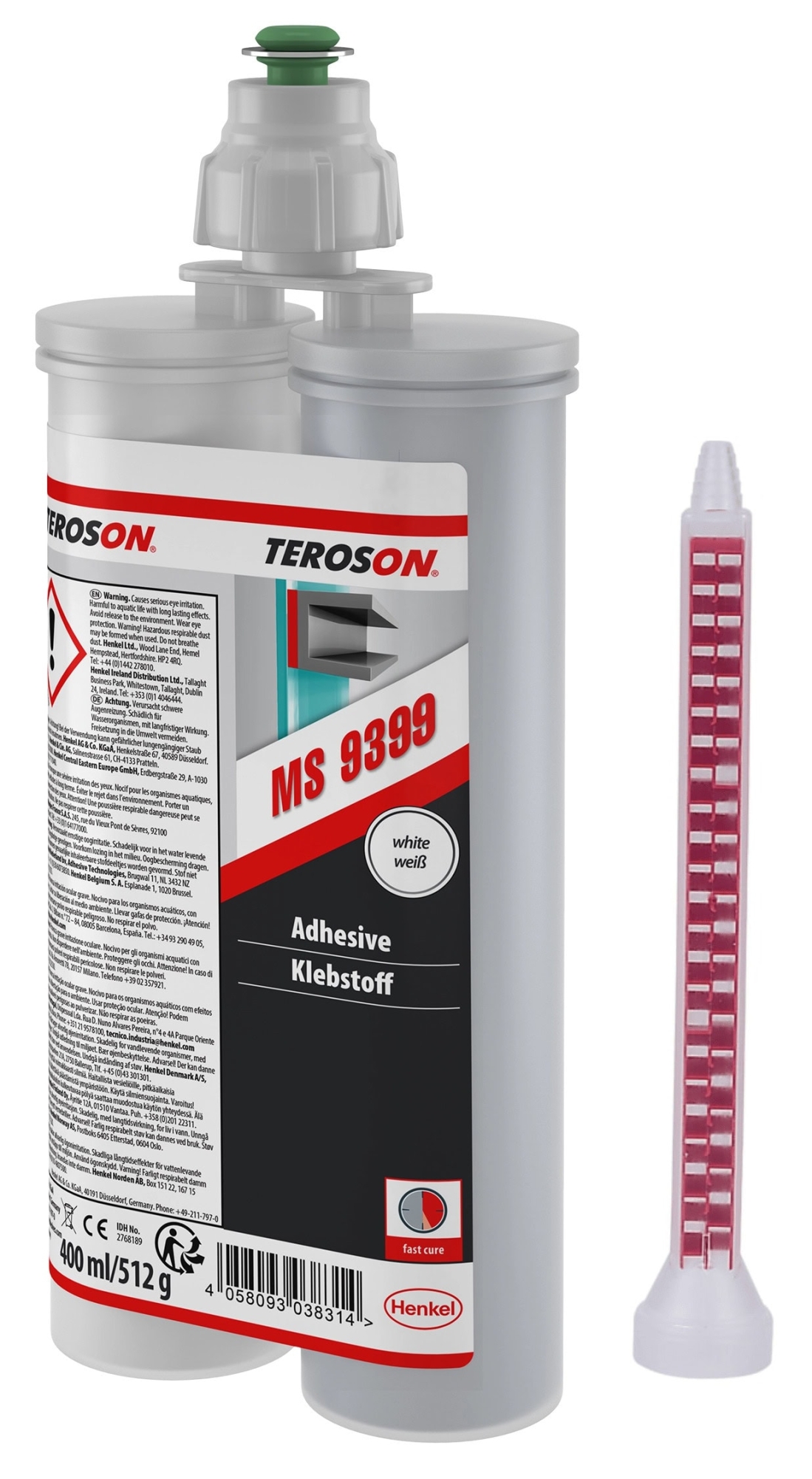 Teroson MS 9399, 400 ml white
