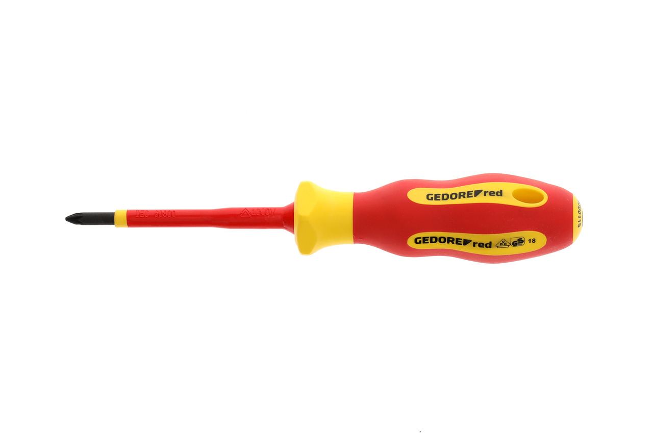 VDE-screwdriver PZ1 l.80mm VDE-screwdriver PZ1 l.80mm