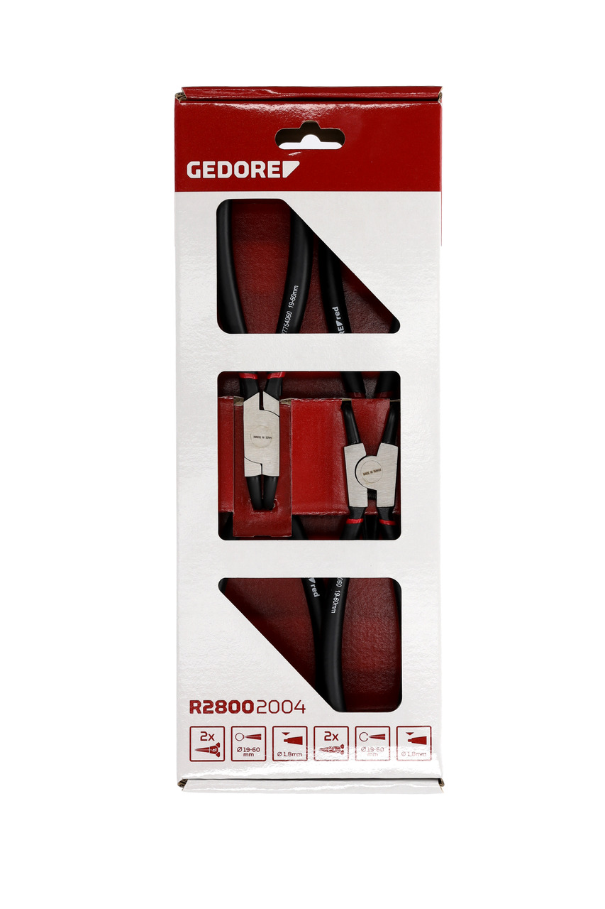 Circlip pliers set strght+offset 4pcs Circlip pliers set strght+offset 4pcs