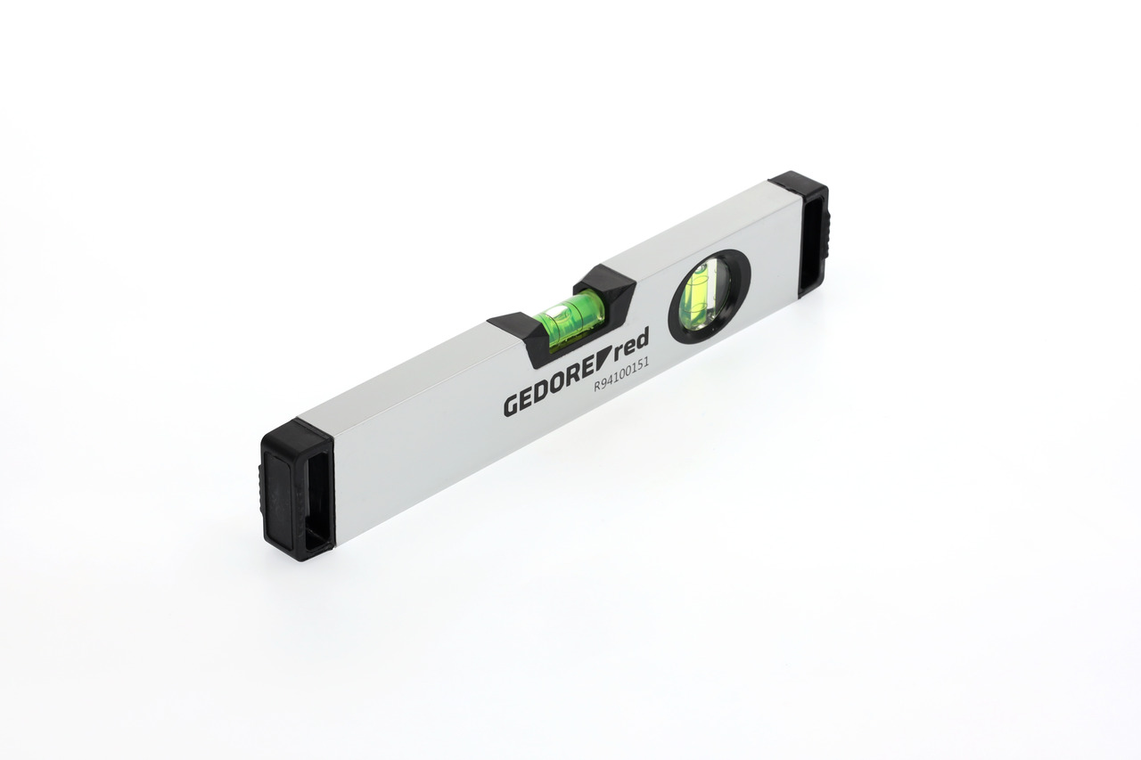 Spirit level l.300mm 2xlevel magn. alum.