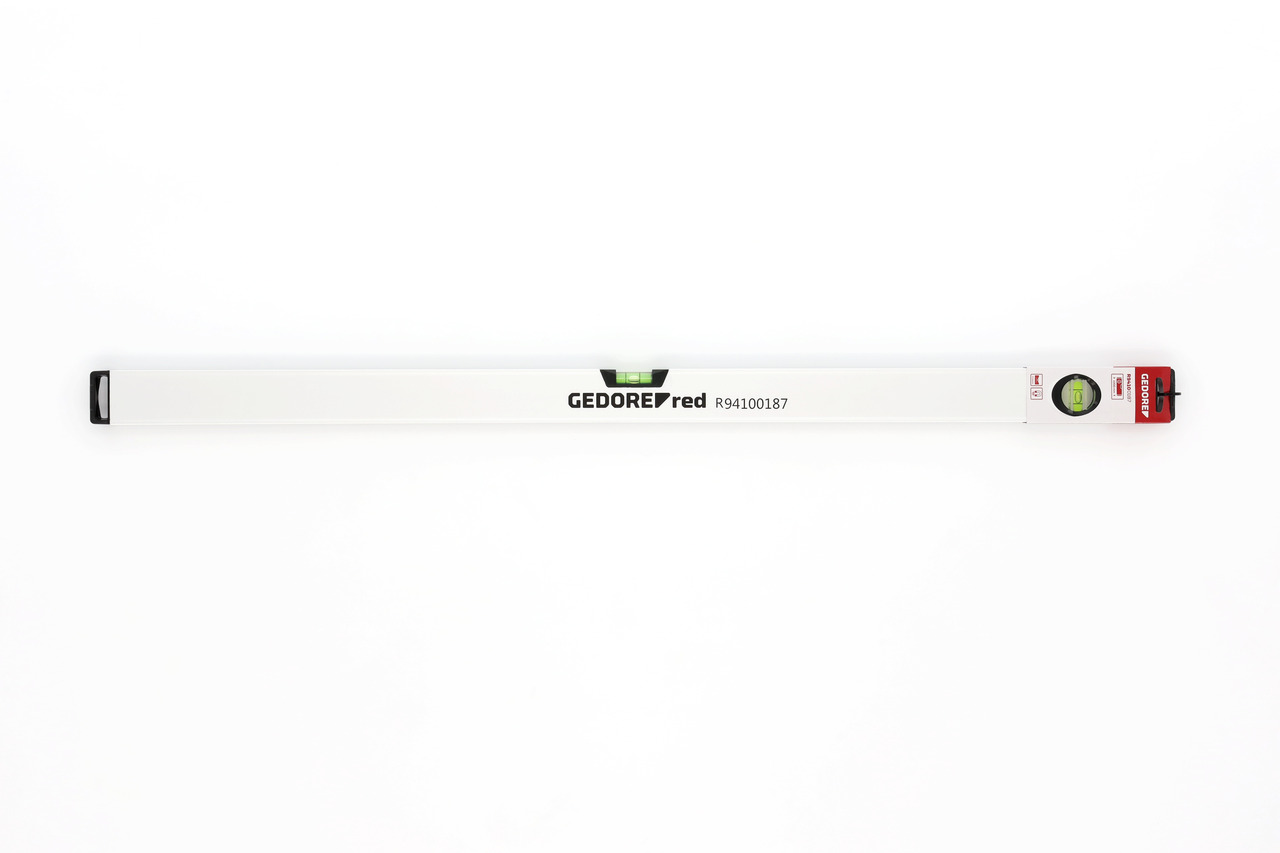 Spirit level l.1000mm 2xlevel magn. alu.