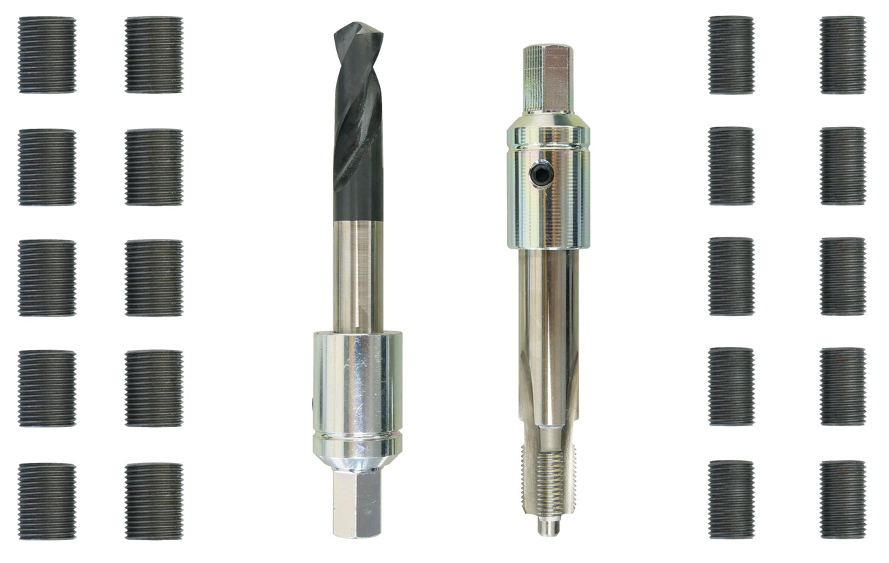 Thread Repair Kit for Glow Plug Thread