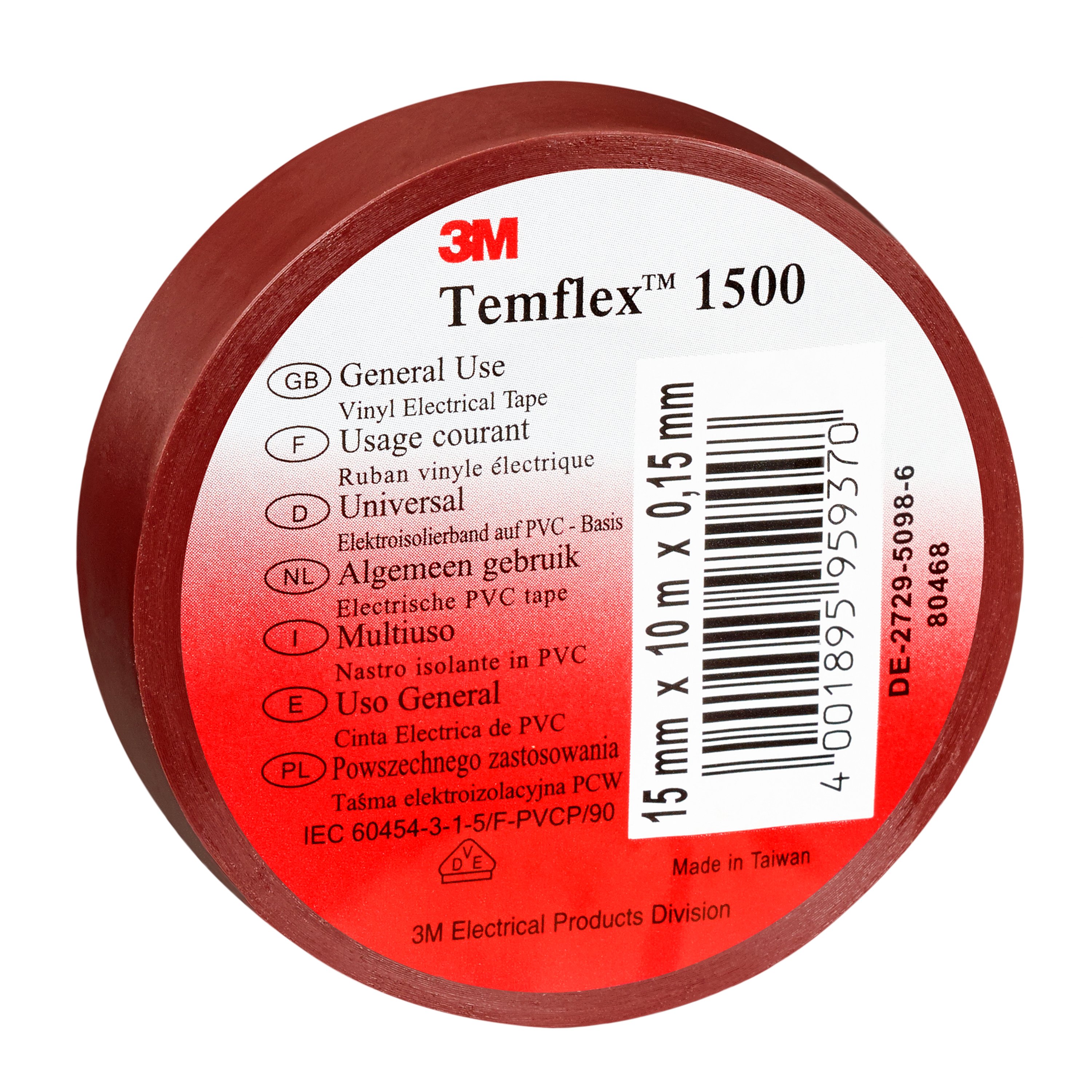 3M™ Temflex Vinyl Electrical Tape 1500