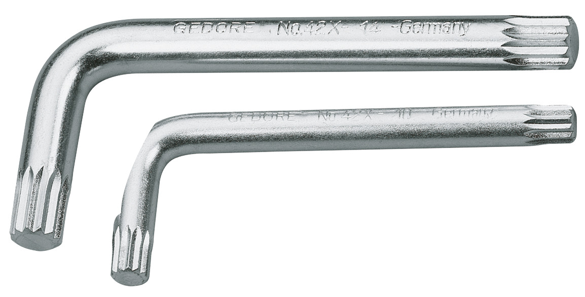 Cranked allen socket screwdriver