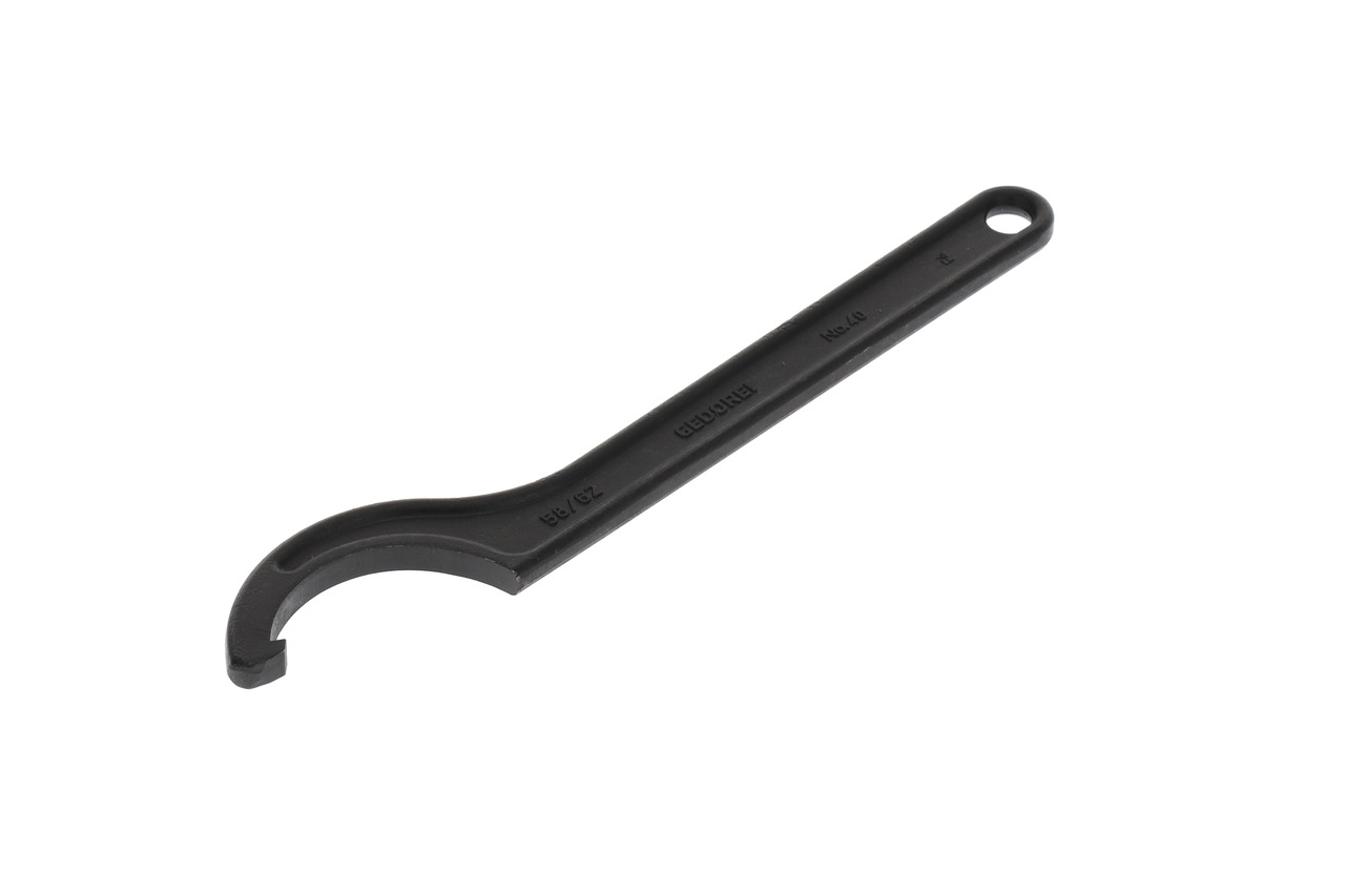 Hook wrench with lug, 58-62 mm Hook wrench with lug, 58-62 mm