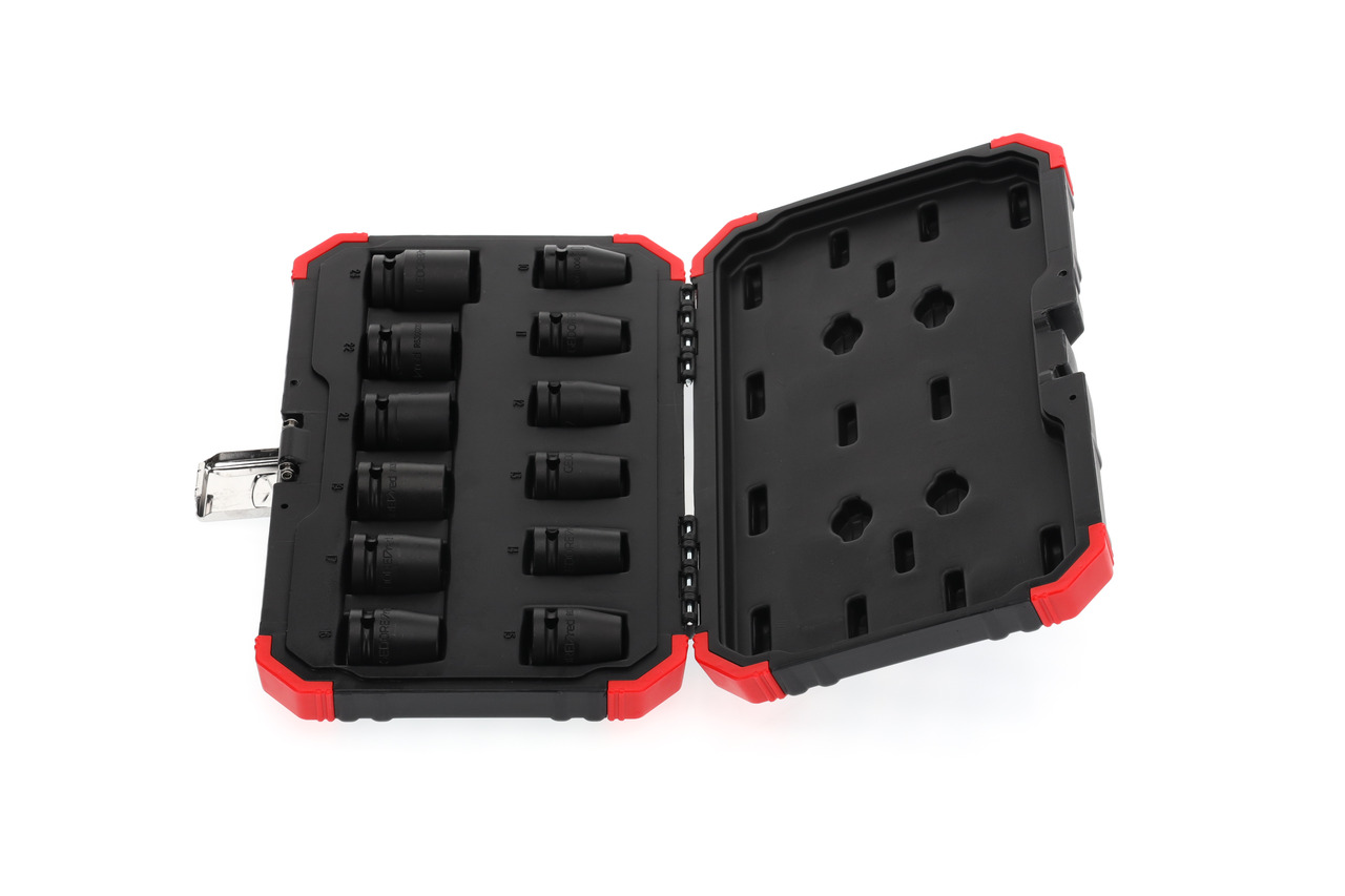 Impact socket set 1/2 12pcs