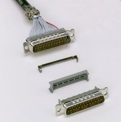 3M D Sub Plug, 8200 Series, 8209-6000