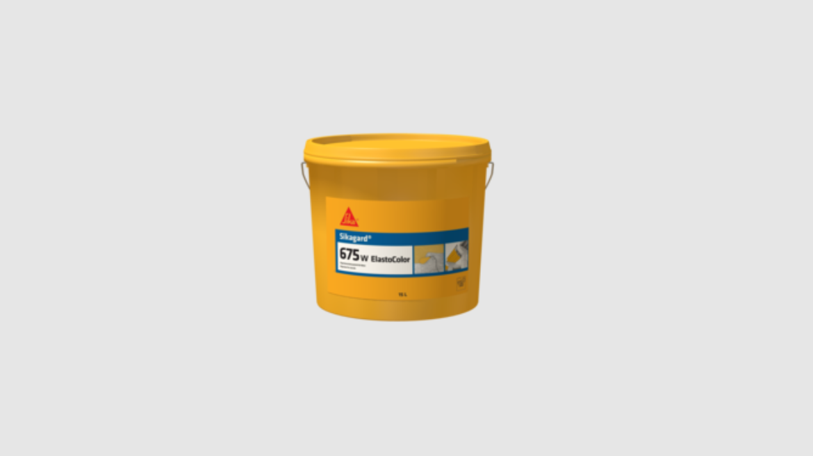 Sikagard-675W ElastoColor, RAL9016, 15L