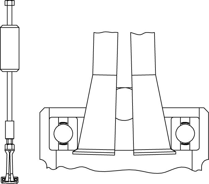 Internal extractor set 5 pcs