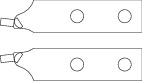 Pair of spare tips