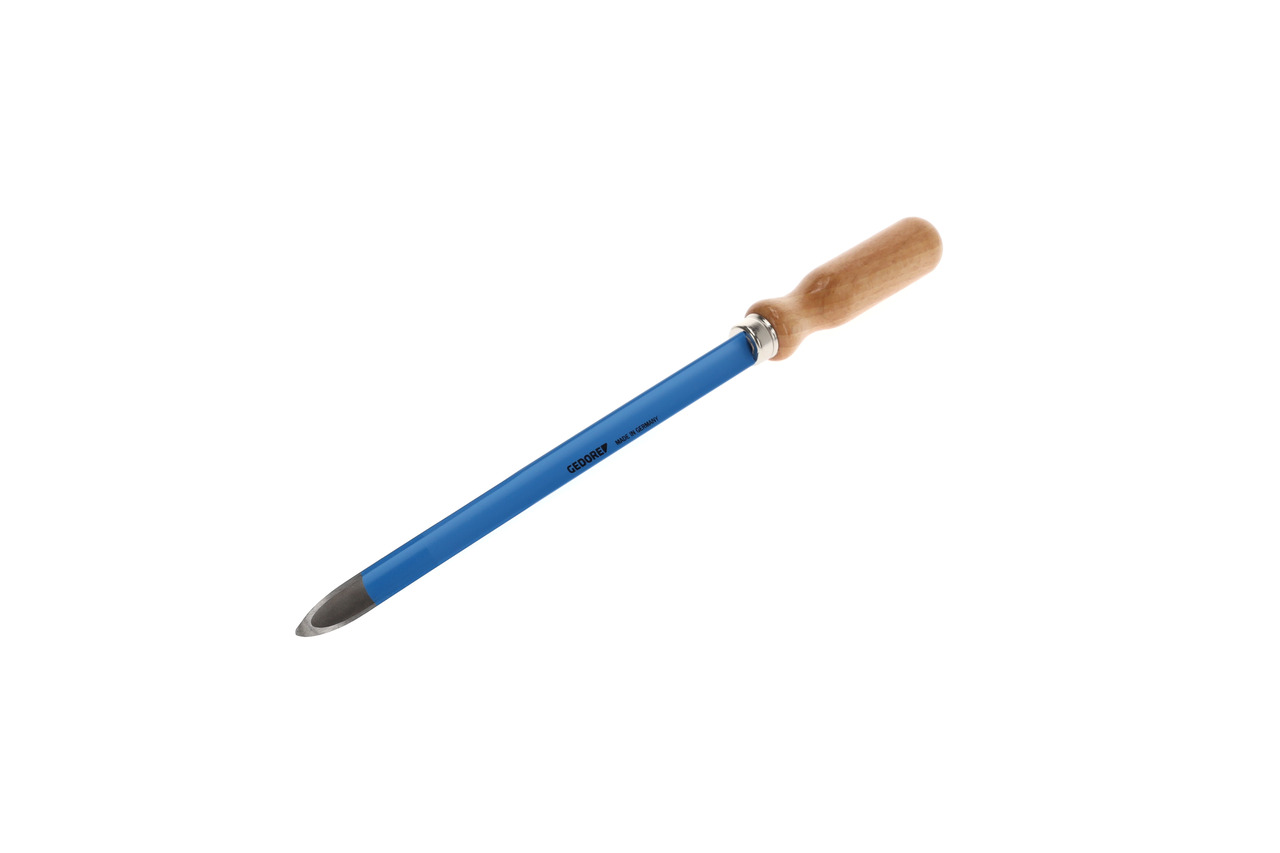Three-edged hollow ground scraper