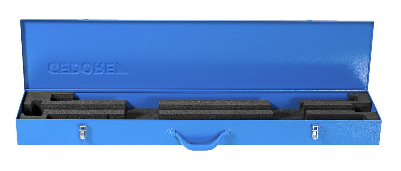 Sheet metal case empty with insert E-F-EKL