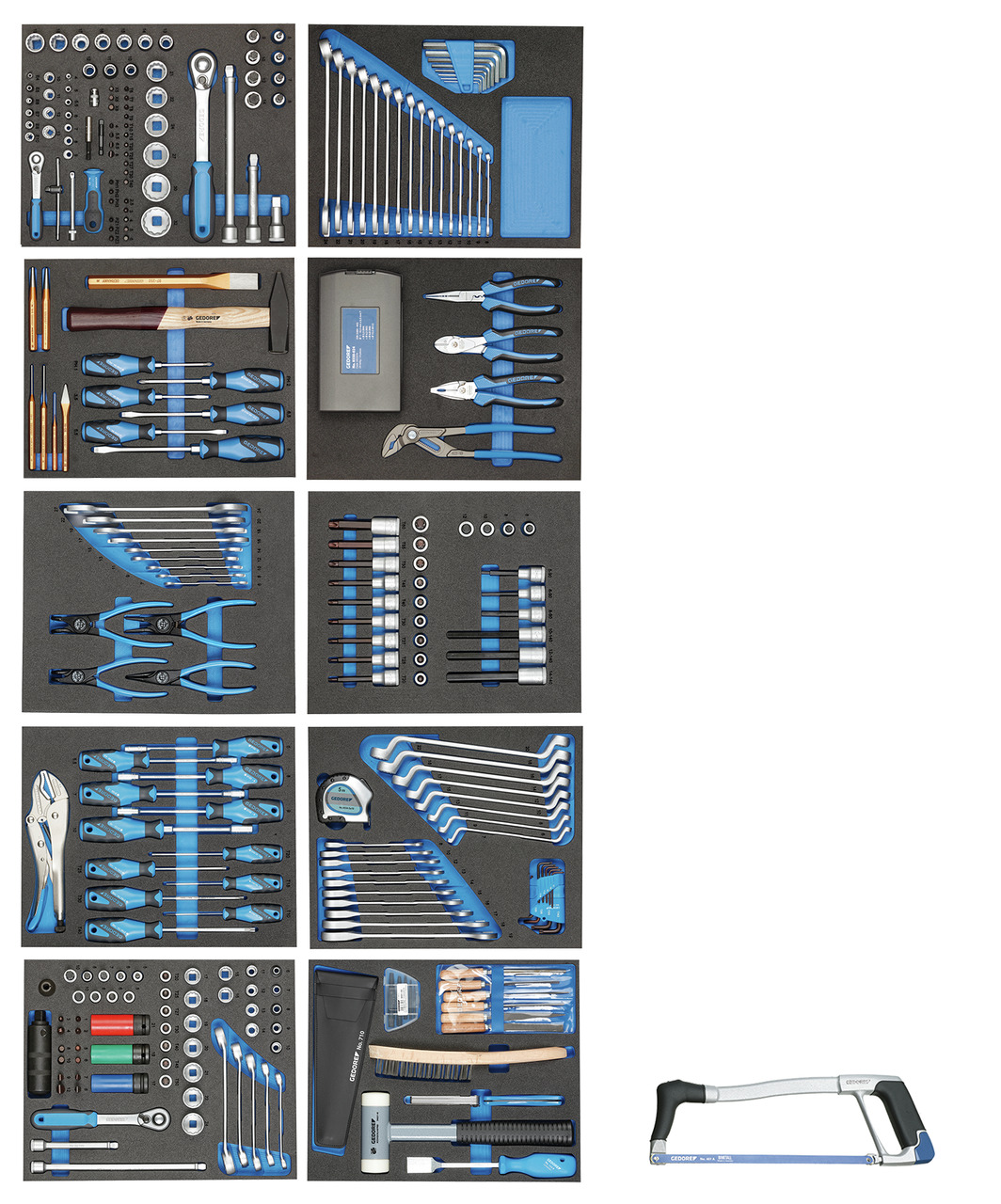Mobile workbench with assortment Mobile workbench with assortment