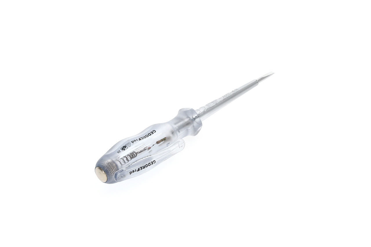 Voltage tester 120-250V sl. 3mm l.135mm Voltage tester 120-250V sl. 3mm l.135mm