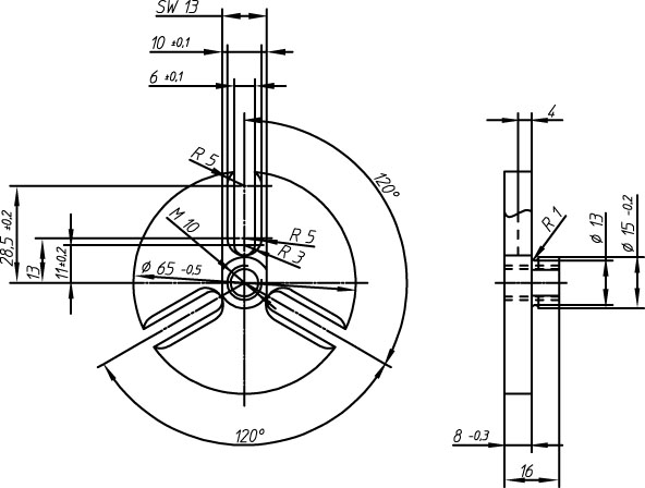 Patented ball bearing set of pullers PLUS