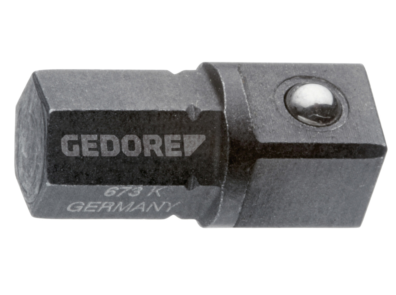 Socket holder, short 1/4"-1/4"