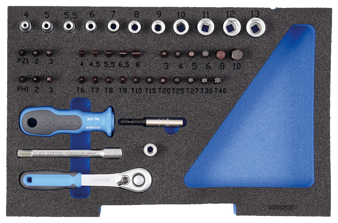 Steckschlüssel-Satz 1/4" in 1/2 L-BOXX 136 Modul Steckschlüssel-Satz 1/4" in 1/2 L-BOXX 136 Modul