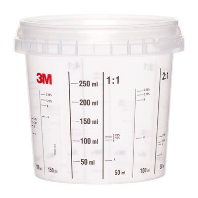 3M Mixing cup, 365 ml (1 box=90 units), 7000032397 3M Mixing cup, 365 ml (1 box=90 units), 7000032397