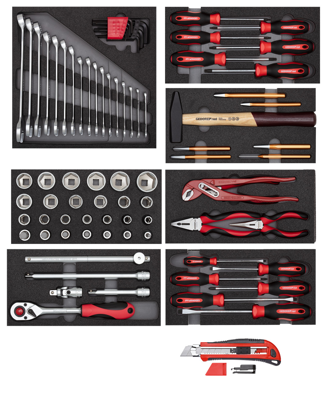 Tool set 8xCT modules +cutter 81pcs