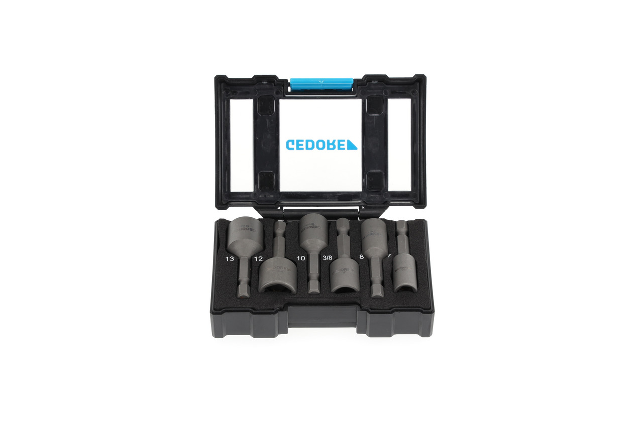 Bit box Nut setter 6 pieces