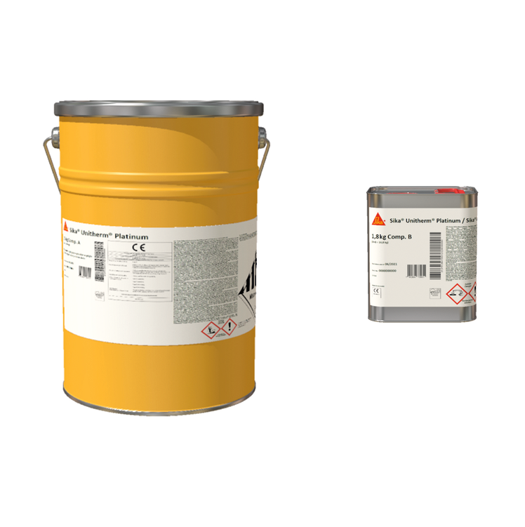Sika Unitherm Platinum(AB)hellgrau 3,7 kg