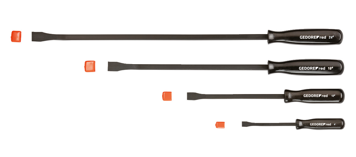 Tyre lever set l.24-18-12-8inch 4pcs