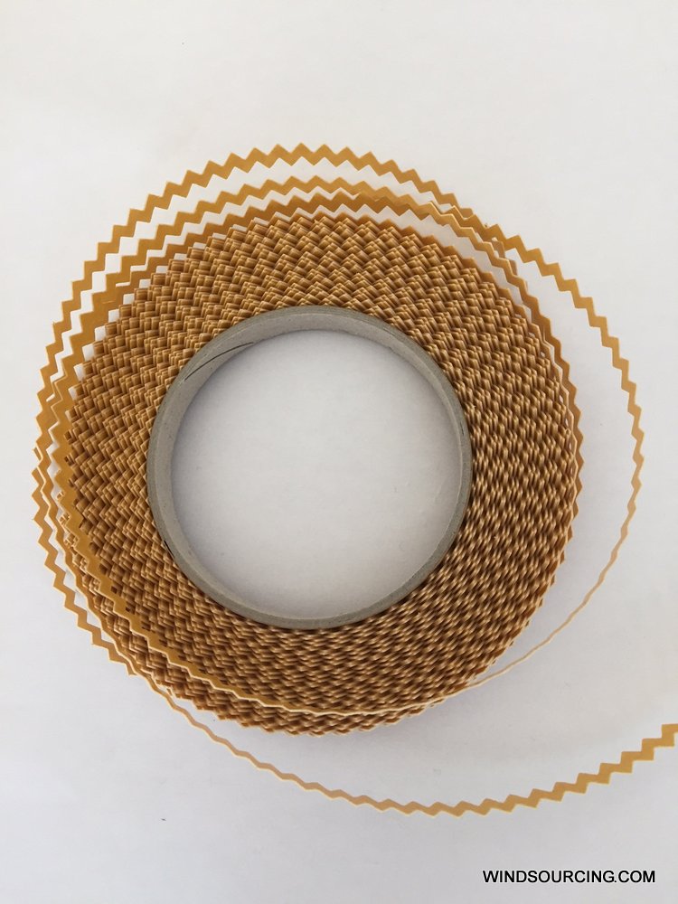 Turbulator zig-zag tape (0,5 mm thick)